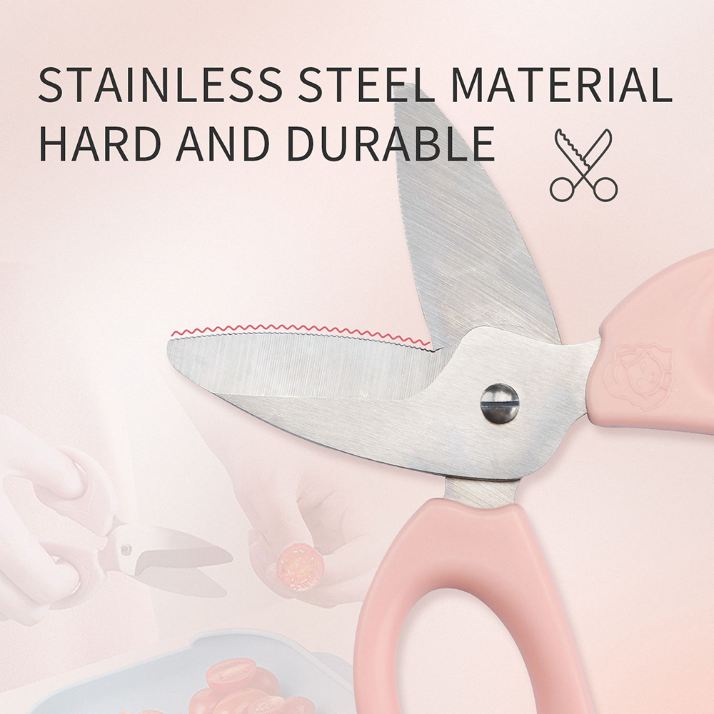 Baby Food Scissors Stainless S - Baby 1 Year Food 评论和价格