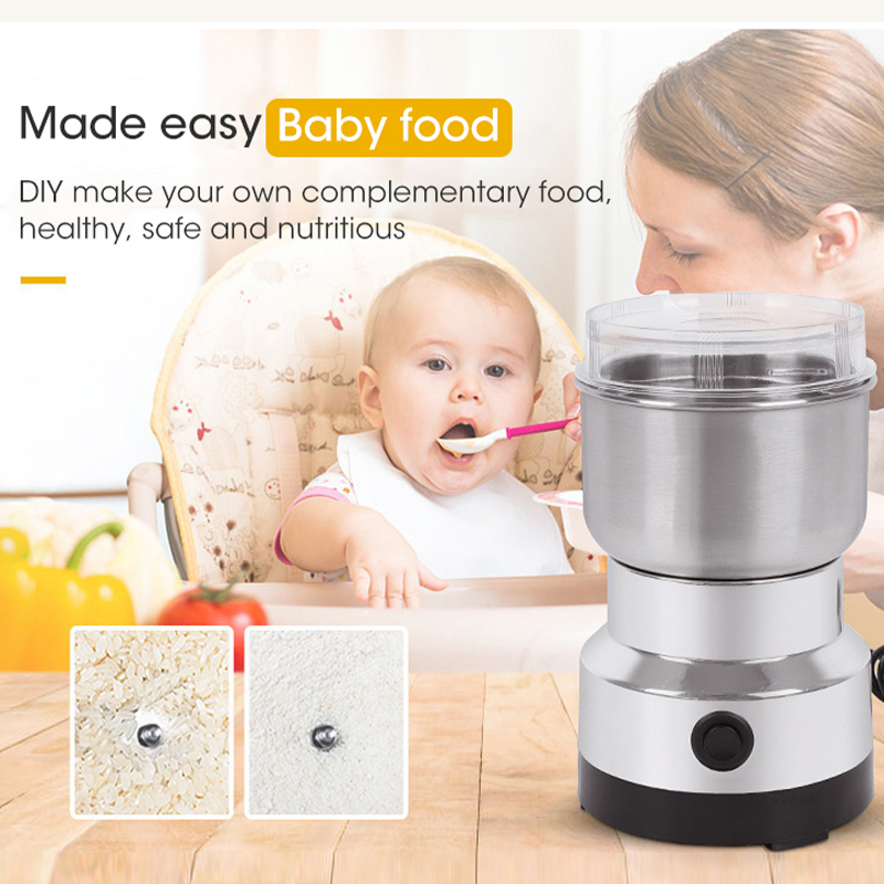Mini Electric Grinder 4 Blades - Baby Food Mill 评论和价格