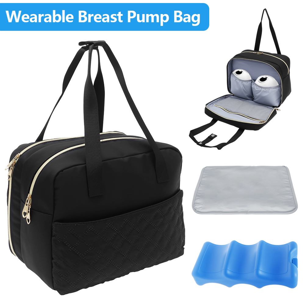 Wearable Breast Pump Bag with  - Baby Food Warmer Portable 评论和价格