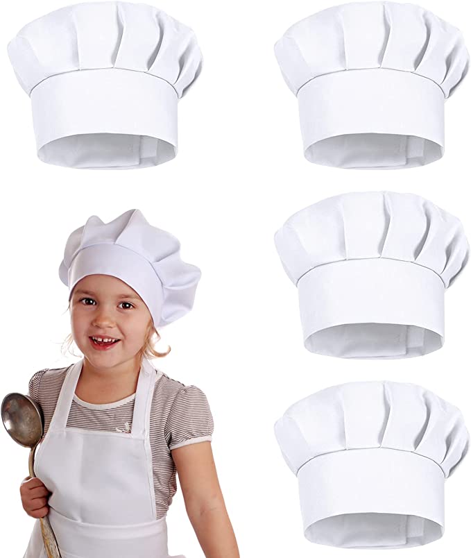 4PCS White Party Cap Hat Costu - Baby 1 Year Food 评论和价格