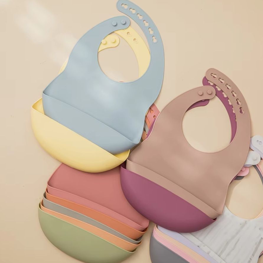 1pc Adjustable Baby Silicone B - Baby Food Grade 评论和价格