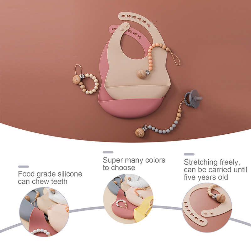 1pc Adjustable Baby Silicone B - Baby Food Grade 评论和价格